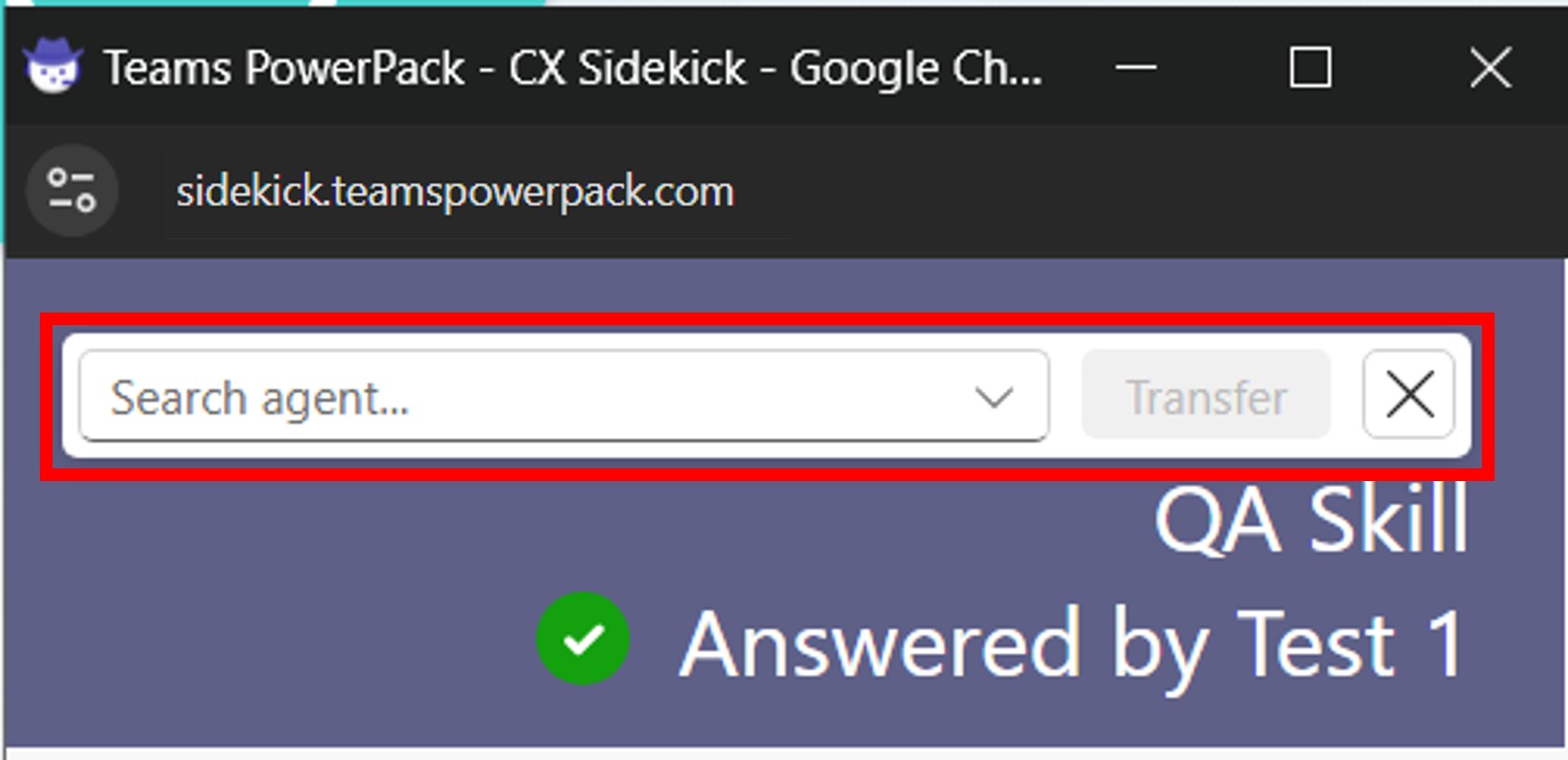 Search box