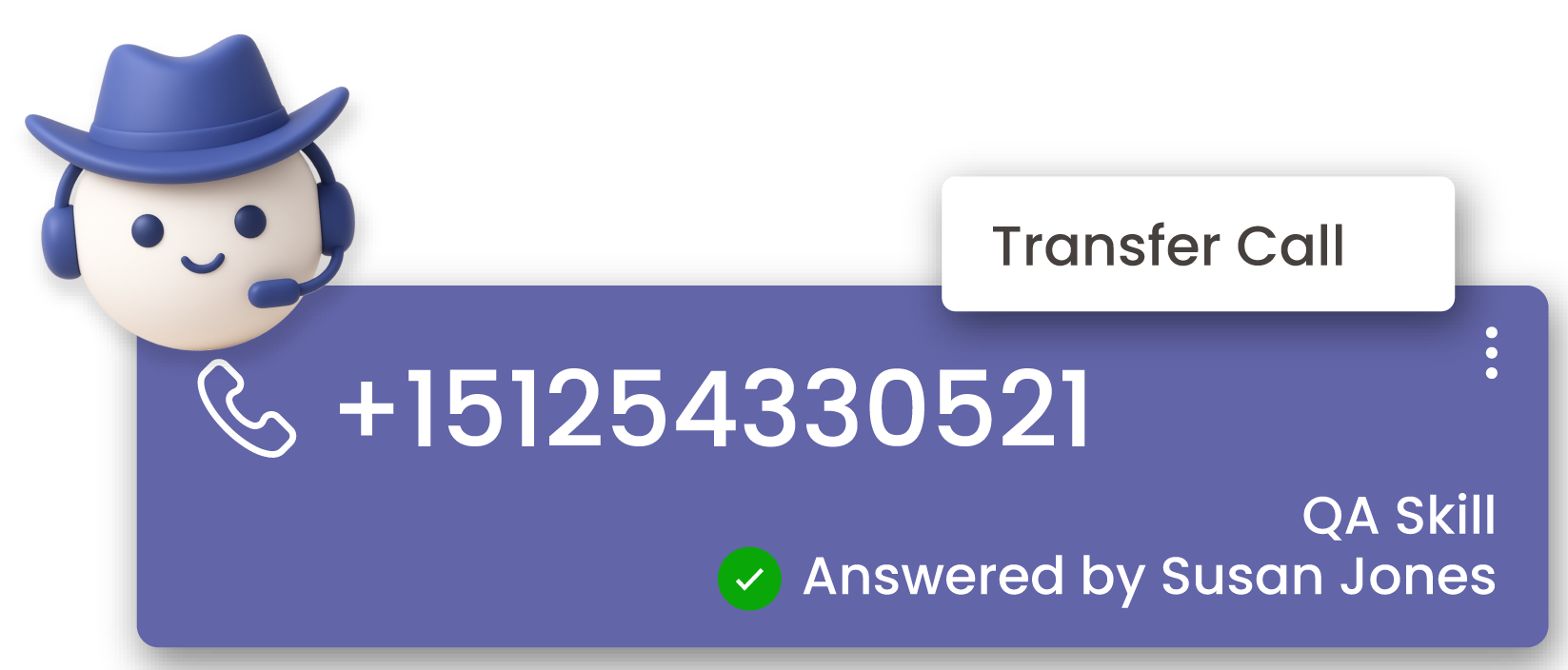 Transfer Call image of TPP App